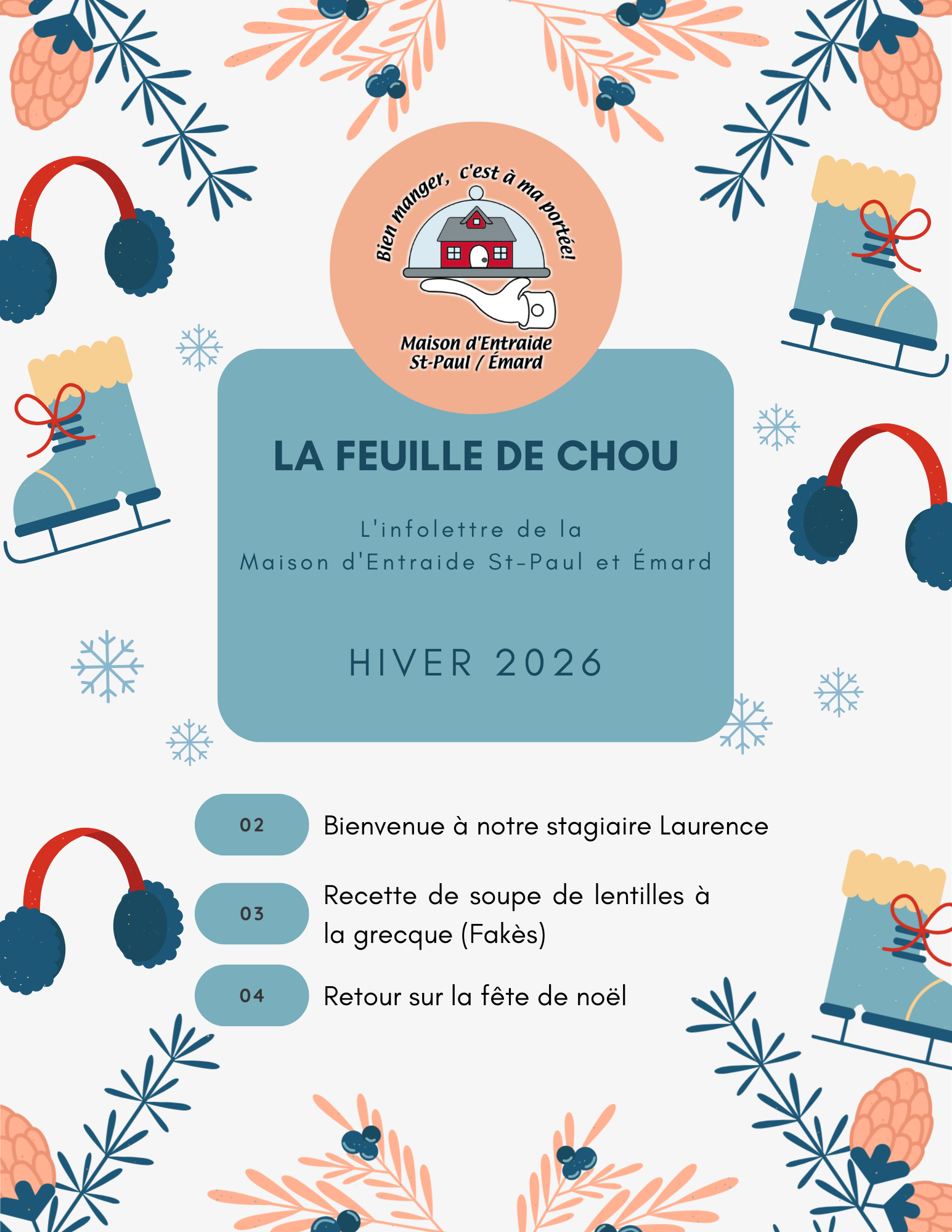 Facebook feuille de chou hiver